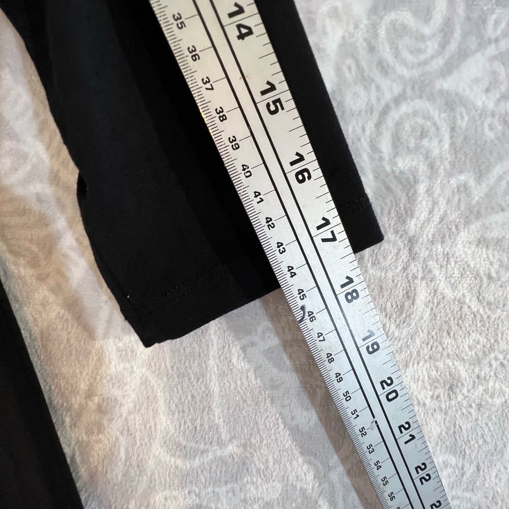 💚👗SUSANA MONACO LITTLE BLACK DRESS WOMEN SIZE M MEDIUM EUC PLEATED 0033 CASUAL - Picture 8 of 13